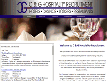 Tablet Screenshot of hotelrecruiters.co.za